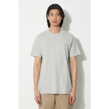 Zdjęcie Woolrich t-shirt bawełniany Sheep Tee męski kolor szary gładki CFWOTE0093MRUT2926