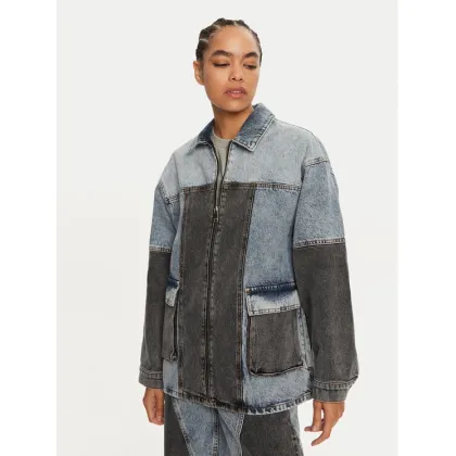 Zdjęcie ROTATE Kurtka jeansowa Mariana 1128221603 Niebieski Oversize