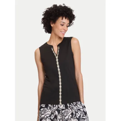 Zdjęcie Olsen Bluzka 11105092 Czarny Regular Fit