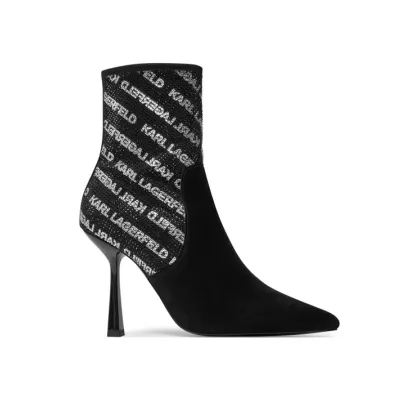 Zdjęcie KARL LAGERFELD Botki KL31354 Czarny