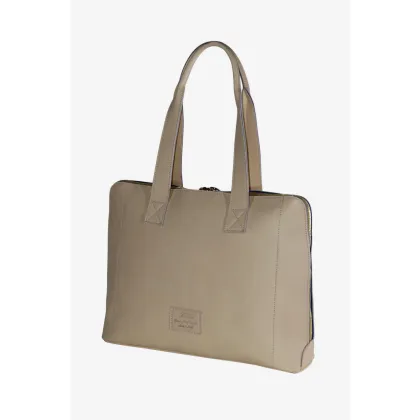 Zdjęcie Elegancka beżowa torba na laptopa - Terrida