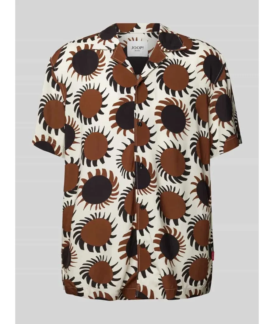 obrazek 1 Koszula casualowa o kroju regular fit z kołnierzem z połami model ‘Hanes’