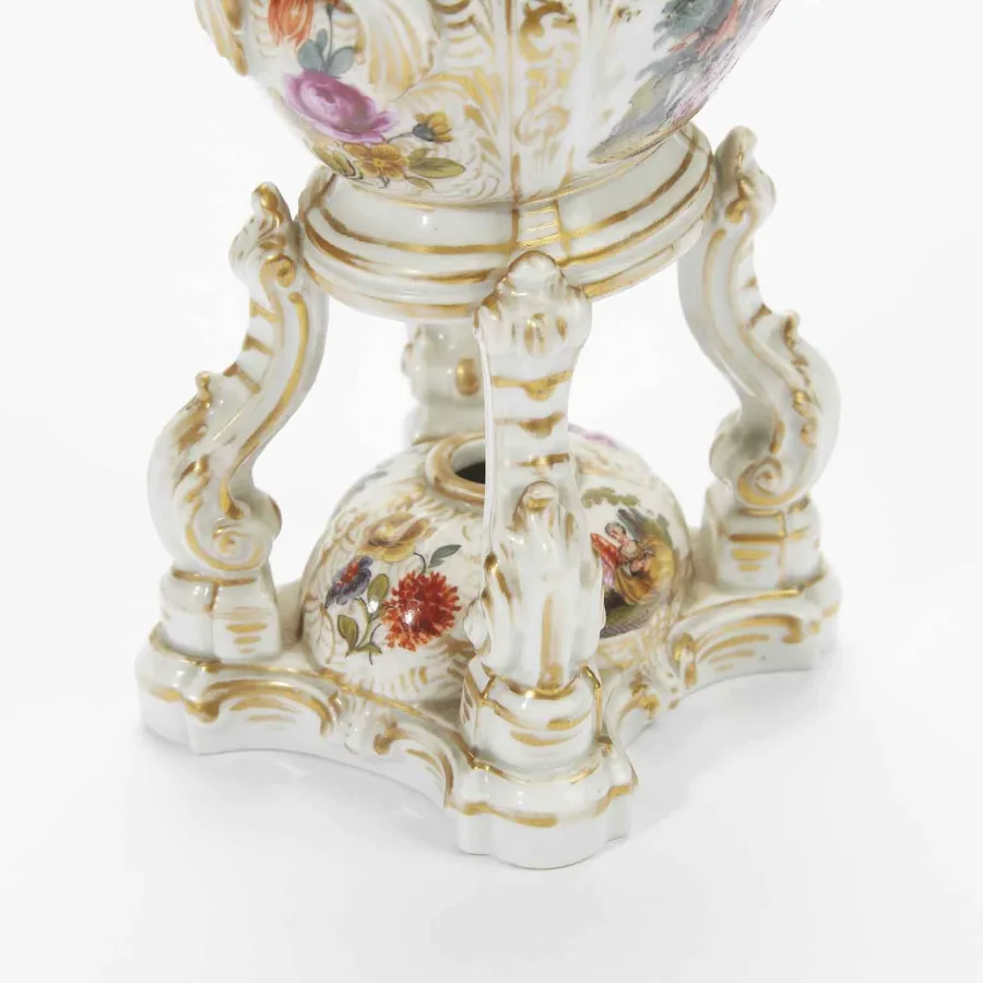 obrazek 6 Para berlińskich porcelanowych palników do perfum KPM z 1820 r.