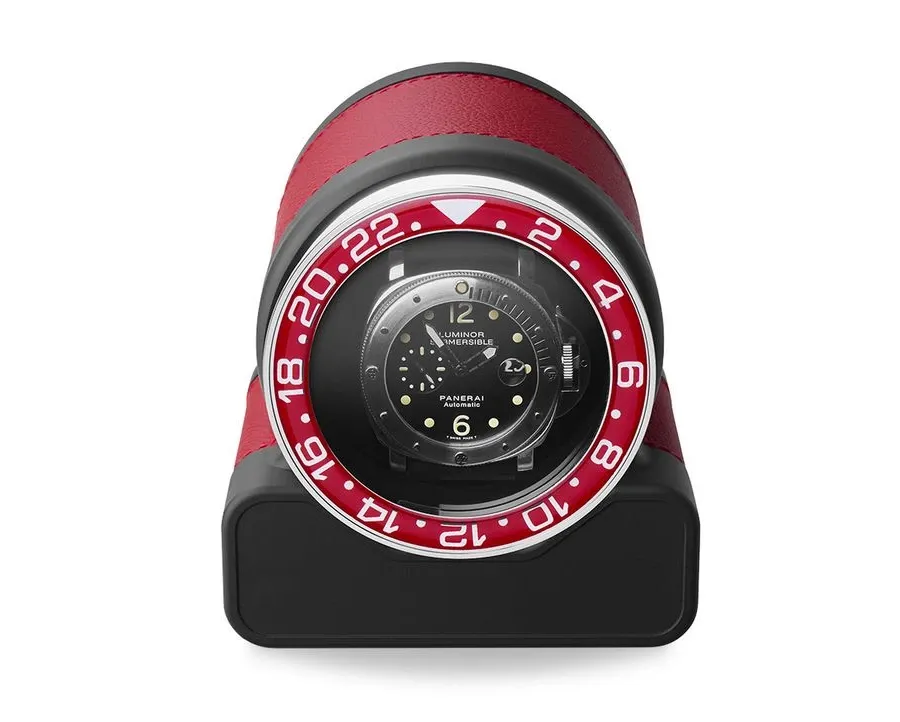 obrazek 2 Designerski rotomat zasilany bateriami z czerwonymi zdobieniami