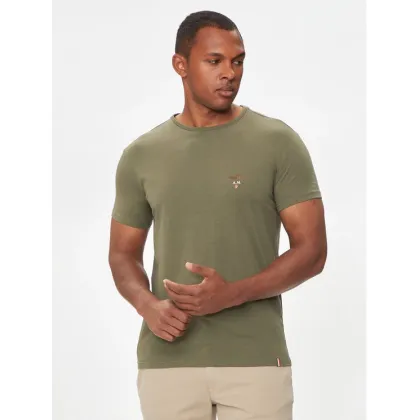 Zdjęcie Aeronautica Militare T-Shirt AM1UTI001 Khaki Regular Fit