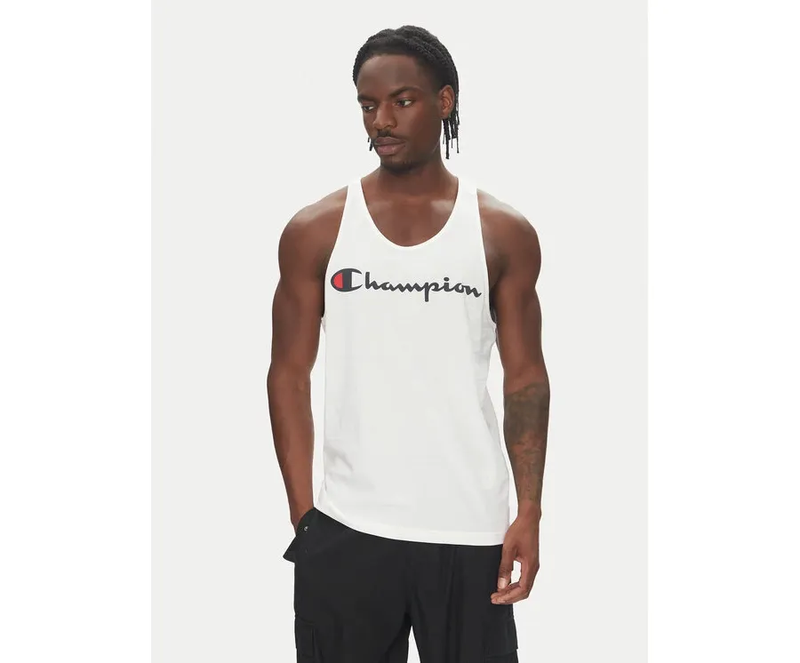 obrazek 1 Champion Tank top 220780 Biały Standard Fit