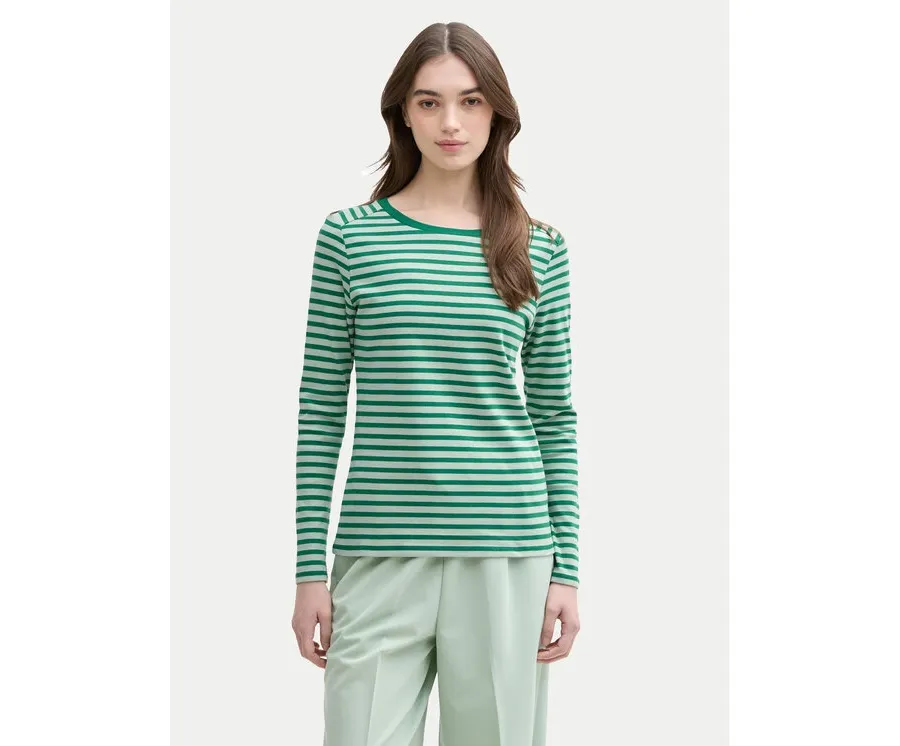 obrazek 1 Tom Tailor Denim Bluzka 1043085 Zielony Regular Fit