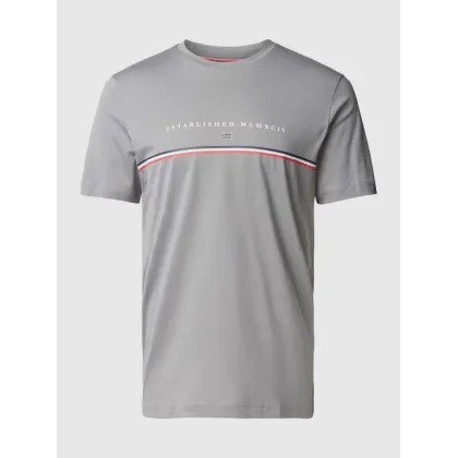 Zdjęcie T-shirt z nadrukiem ze sloganem