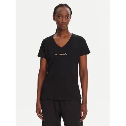 Zdjęcie Liu Jo Sport T-Shirt TA5179 J6040 Czarny Regular Fit