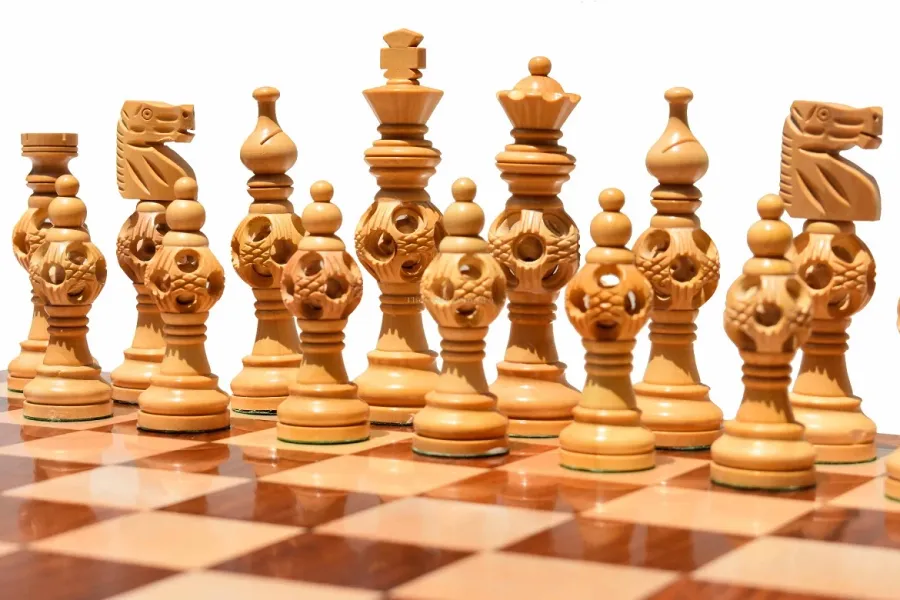 obrazek 3 Nowoczesny składany zestaw szachowy - The Chess Empire