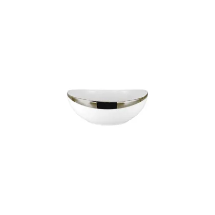 Zdjęcie Gustowna porcelanowa miseczka 15 cm - Porcel