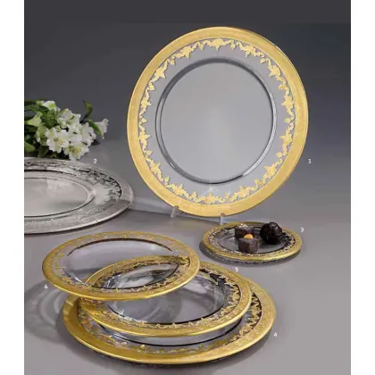 Zdjęcie Gustowne talerze ozdobne do stylowej jadalni