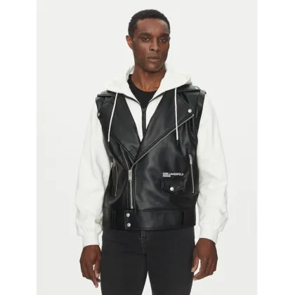 Zdjęcie Karl Lagerfeld Jeans Kurtka przejściowa A1M15005 Czarny Regular Fit