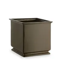 Picture Medium size square flower pot H.30xL.30xD.Int.25 cm
