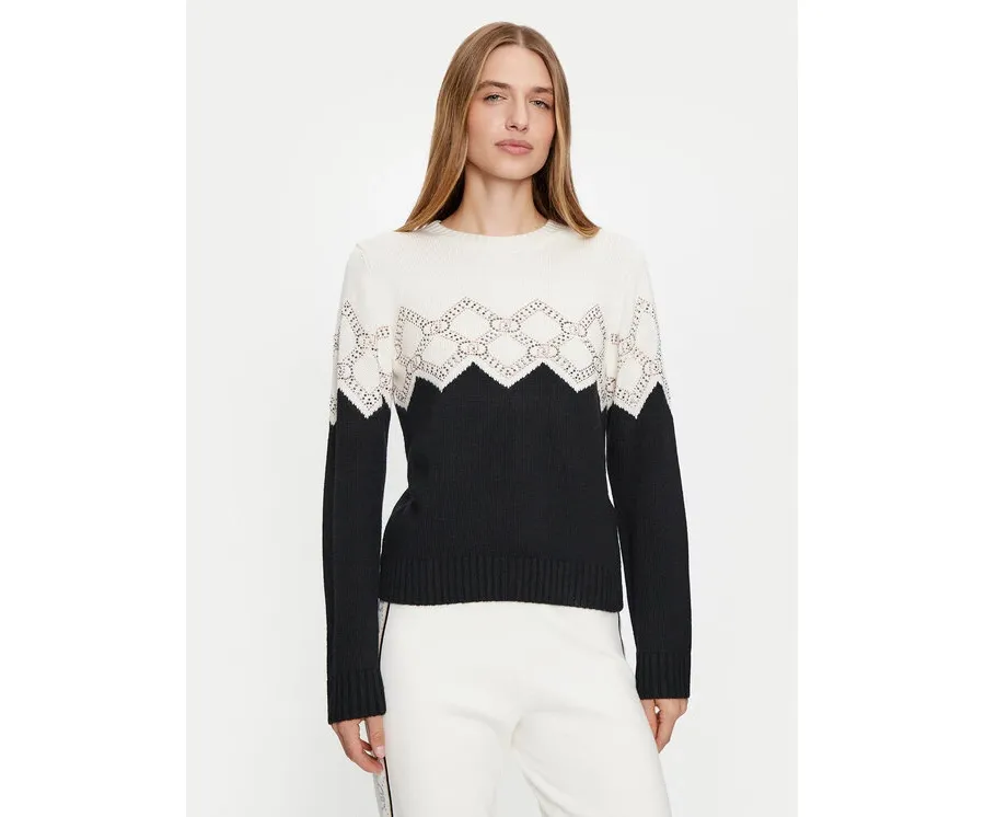obrazek 1 Liu Jo Sport Sweter TF4233 MS55L Czarny Regular Fit