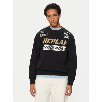 Zdjęcie REPLAY Bluza M6971 .000.22890CS Czarny Regular Fit