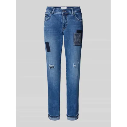 Zdjęcie Jeansy o skróconym kroju regular fit model ‘Darleen’