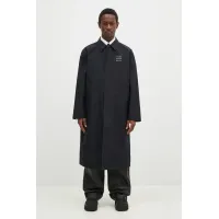 Zdjęcie MM6 Maison Margiela płaszcz męski kolor czarny przejściowy SH0AH0003.M35200