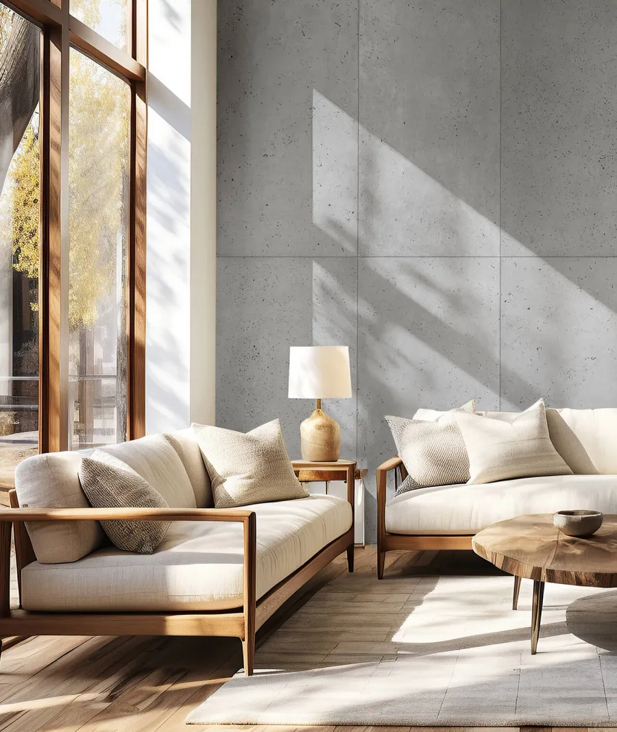 obrazek 1 do 150x80 cm LS na wymiar - (ciemny popiel) - płyta z betonu architektonicznego PRC - 0,1 m2