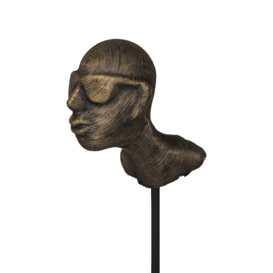 obrazek 2 Ekskluzywna mosiężna rzeźba stołowa Dhokra do wystroju domu