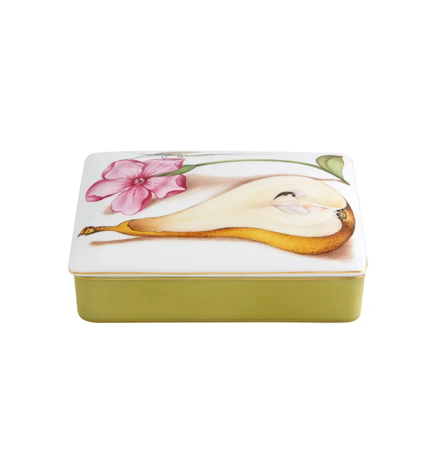 obrazek 1 Porcelanowy fioletowy pojemnik z kolekcji Natura - Vista Alegre