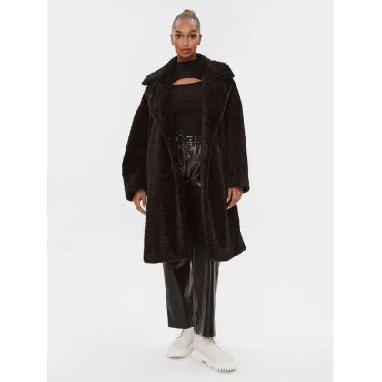 Zdjęcie Hugo Kożuch Mewona-1 50498147 Czarny Oversize HUGO