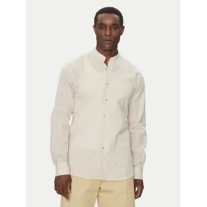 Zdjęcie KARL LAGERFELD Koszula 605035 552627 Beżowy Regular Fit