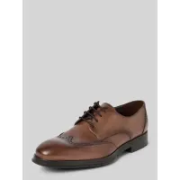Zdjęcie Buty derby skórzane z ozdobnymi szwami model ‘NAIROBI’