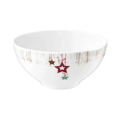 Picture Porcelain round bowl 15.5 cm decorated with a Christmas motif - Seltmann Weiden
