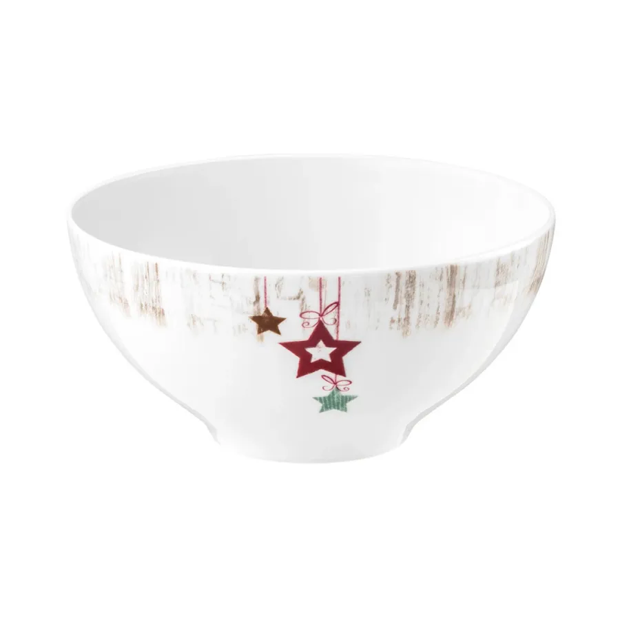 obrazek 1 Porcelanowa okrągła miska 15,5 cm zdobiona świątecznym motywem - Seltmann Weiden