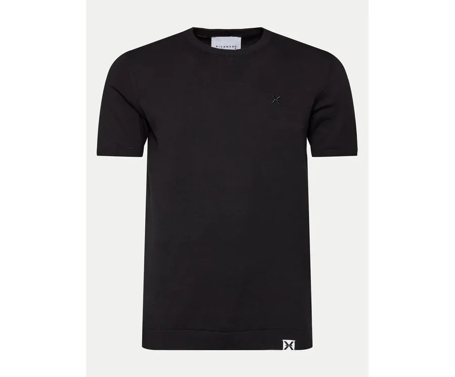 obrazek 1 Richmond X T-Shirt Dagam UMP24032MA Czarny Regular Fit