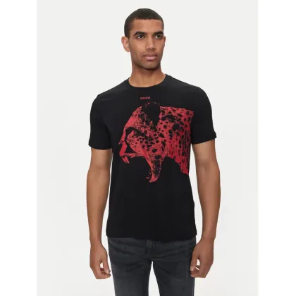 Zdjęcie Hugo T-Shirt Dikobra 50519013 Czarny Regular Fit HUGO