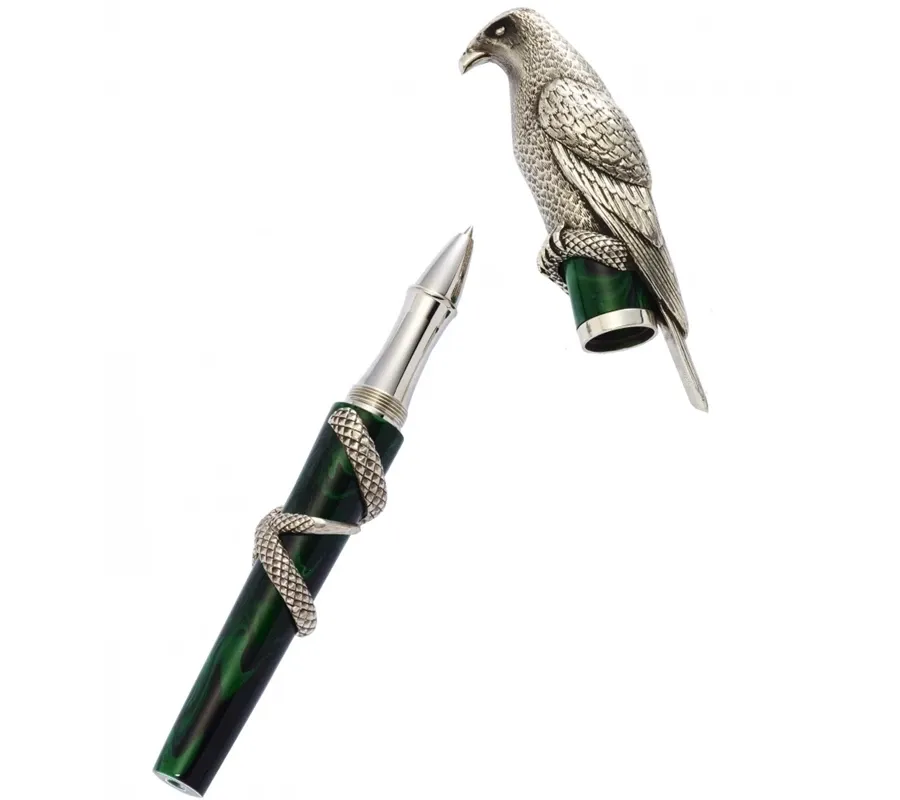 picture 2 Rollerball Pen Shavuot Turquois and Silver Limited Edition