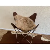 Picture A unique decorative carpet made of Tibetan sheepskin