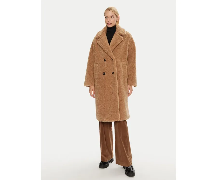 obrazek 1 JOOP! Kożuch 58 JW244C154 30044229 Beżowy Regular Fit