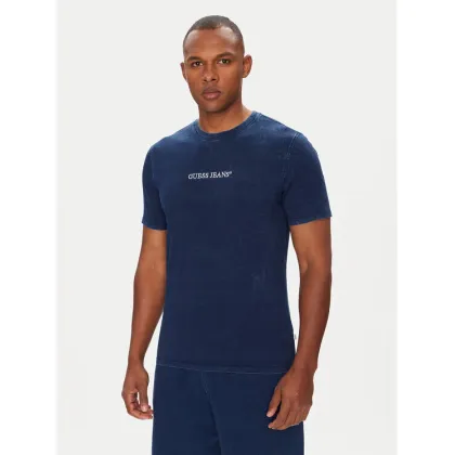 Zdjęcie Guess Jeans T-Shirt M5YI34 KCTG1 Niebieski Slim Fit