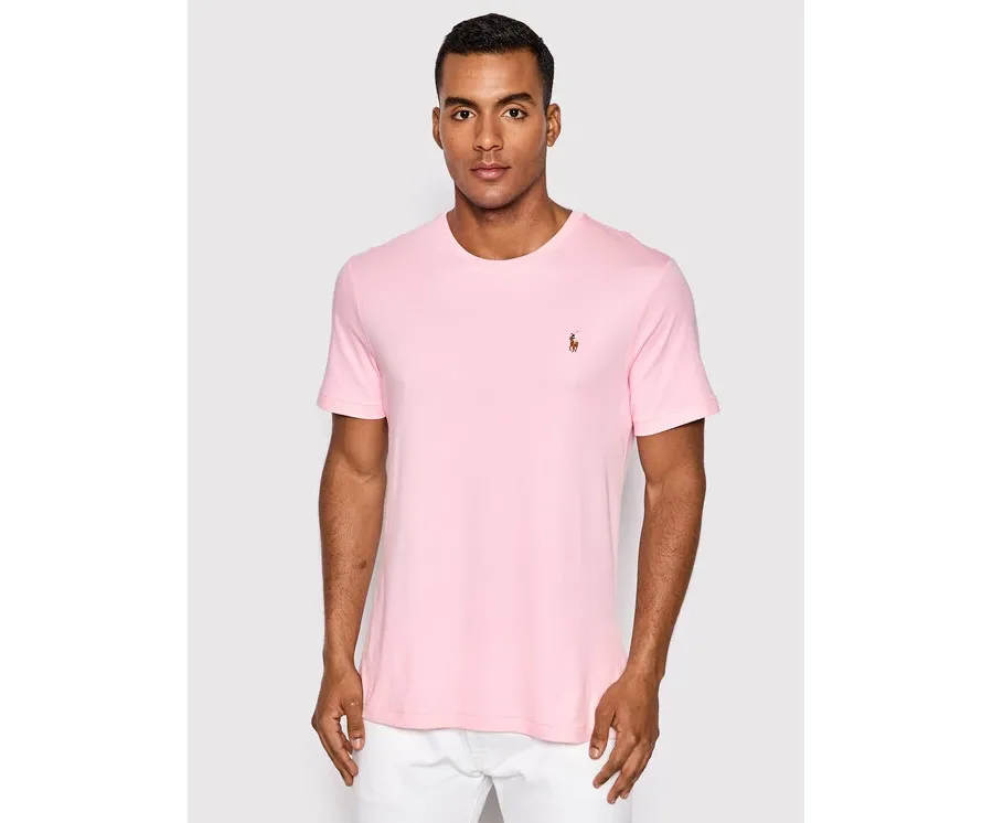 obrazek 1 Polo Ralph Lauren T-Shirt 710740727010 Różowy Slim Fit