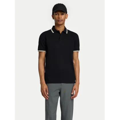 Zdjęcie Selected Homme Polo 16095852 Czarny Slim Fit