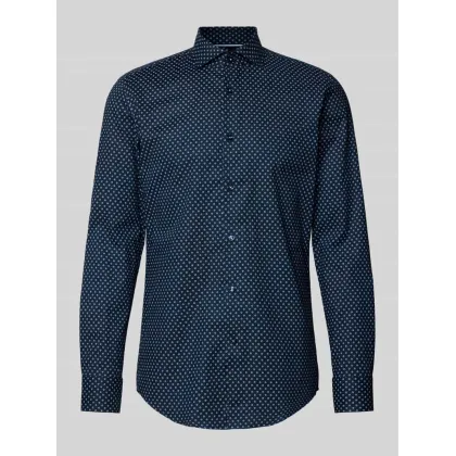 Zdjęcie Koszula biznesowa o kroju slim fit z kołnierzykiem typu cutaway model ‘Hank’