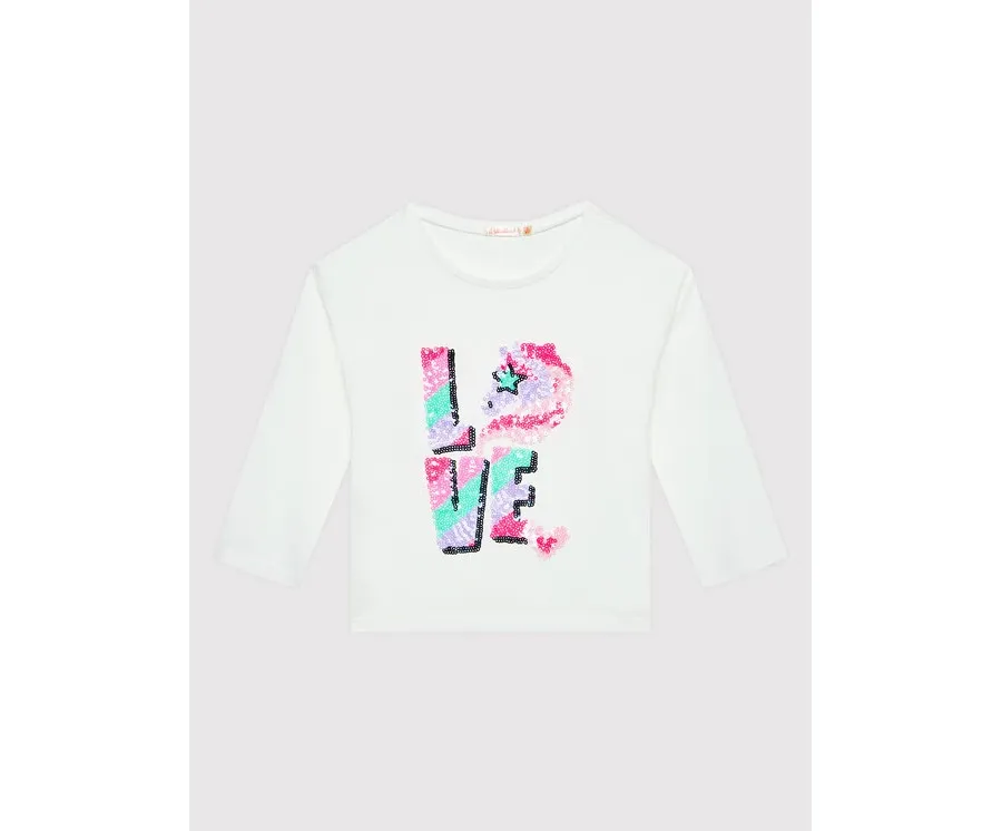obrazek 1 Billieblush Bluzka U15A50 Beżowy Regular Fit