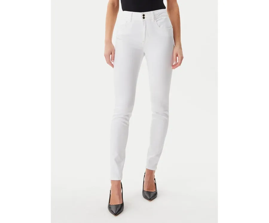 obrazek 1 Guess Jeansy W5GA34D5N72 Beżowy Slim Fit