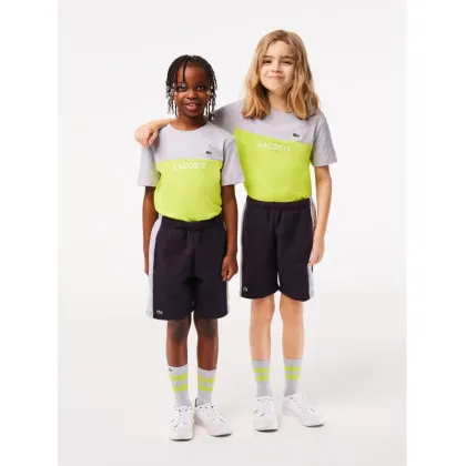Zdjęcie Lacoste Szorty sportowe GJ5283 Czarny Regular Fit