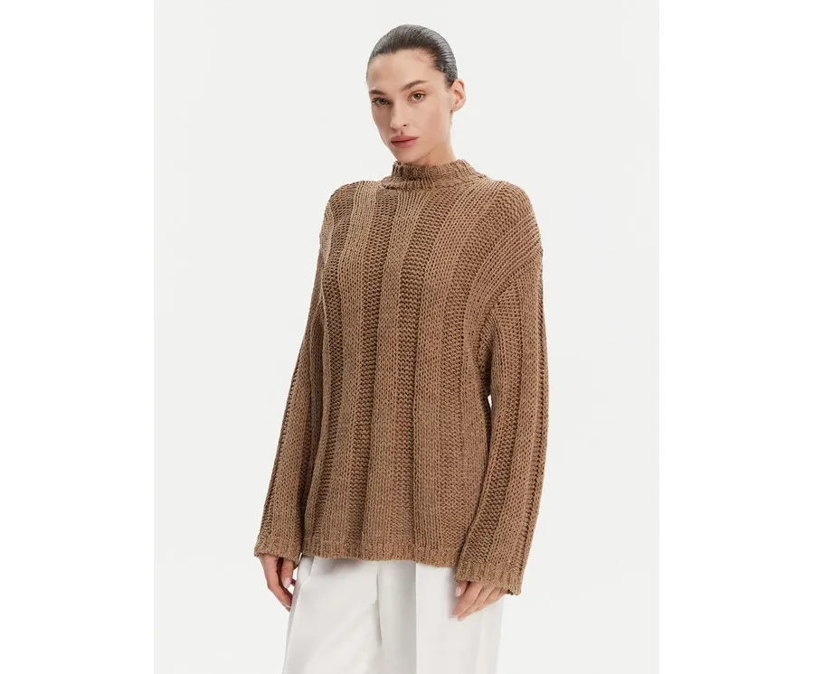 obrazek 1 Tommy Hilfiger Sweter WW0WW44486 Brązowy Relaxed Fit