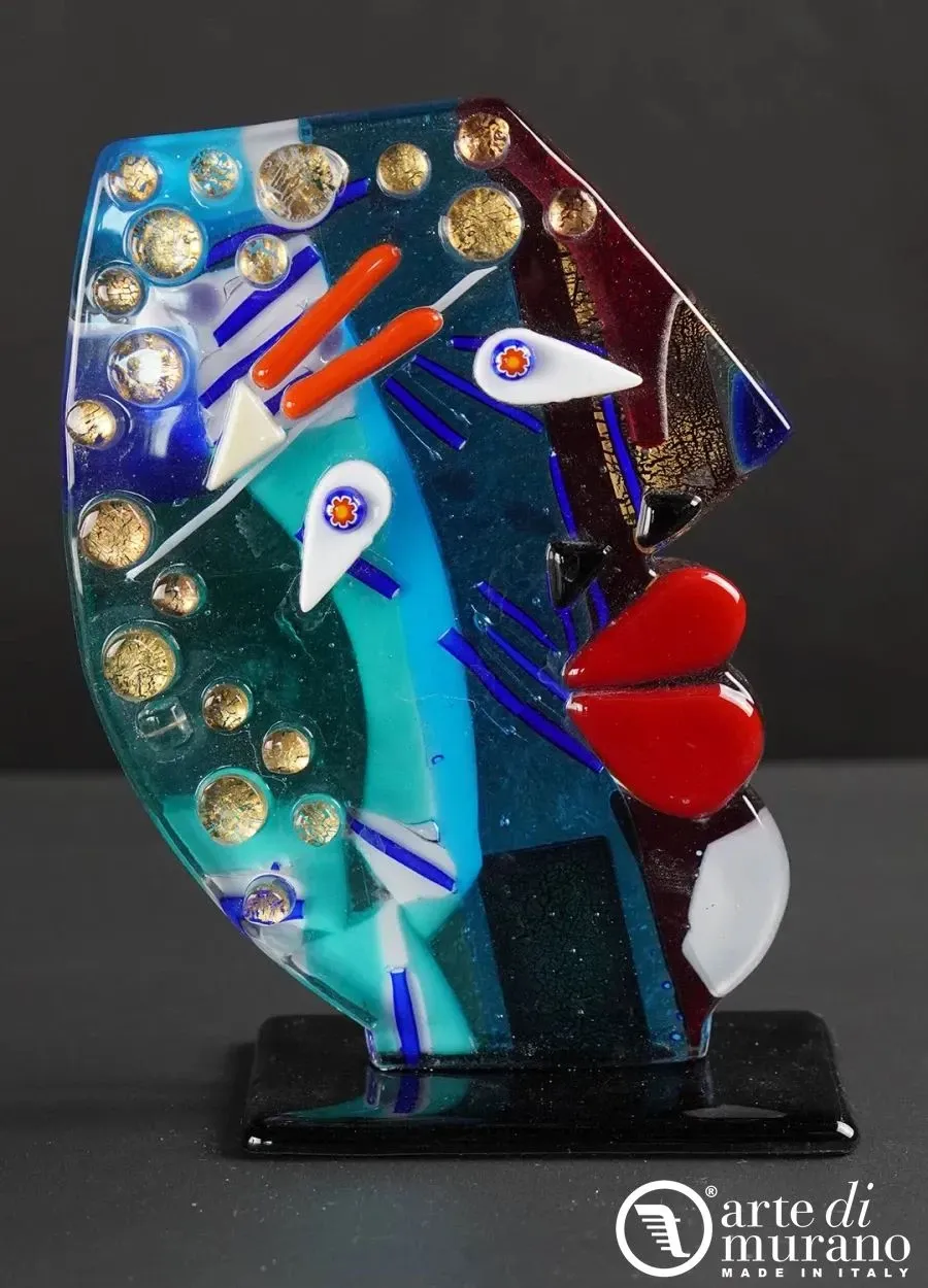 obrazek 1 Dekoracyjna rzeźba Picasso Pop Art Abstrakcyjne szkło Murano