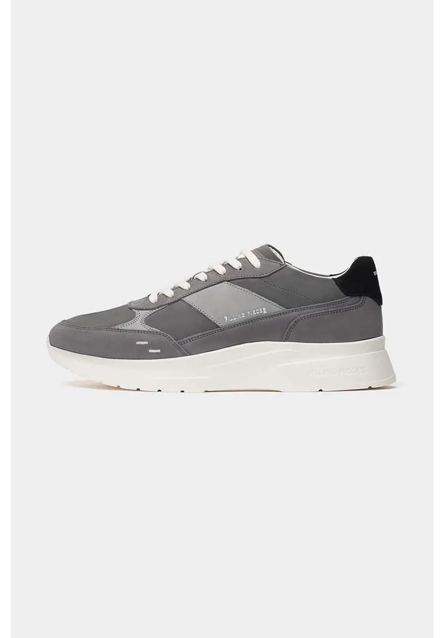 obrazek 1 Filling Pieces sneakersy zamszowe Jet Runner kolor szary 58122791874