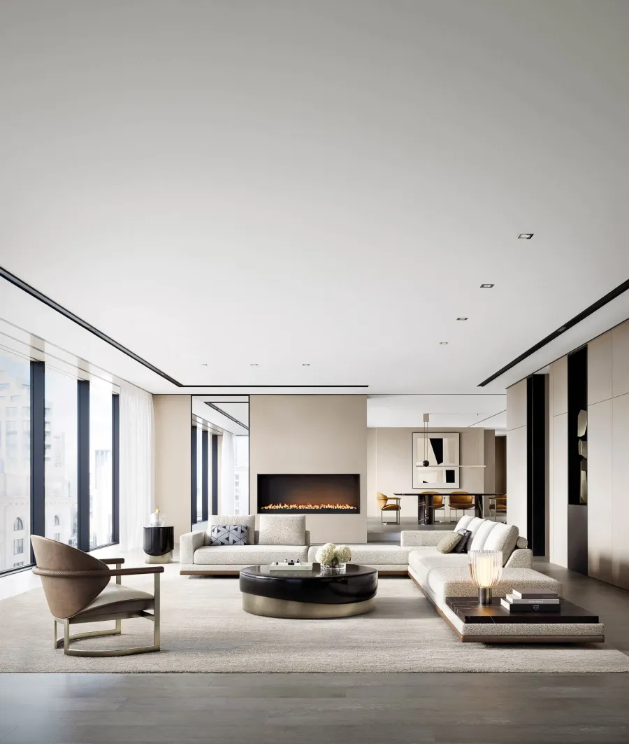 obrazek 5 Elegancki włoski stolik serwisowy - styl modernistyczny do salonu