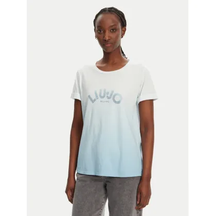 Zdjęcie Liu Jo T-Shirt TA5267 JS923 M9112 Niebieski Regular Fit