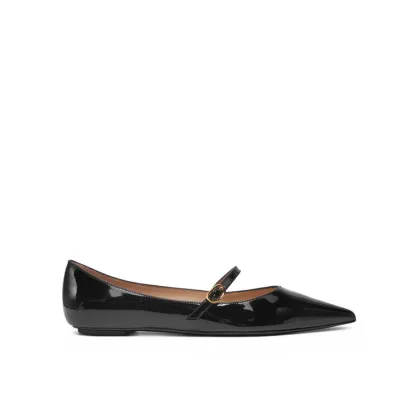Zdjęcie Stuart Weitzman Półbuty Emilia Mary Jane Fla SH288 Czarny