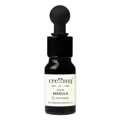 Zdjęcie Creamy Marula Odżywcze serum olejowe do twarzy z wit. C 5% 10 ml 10 ml