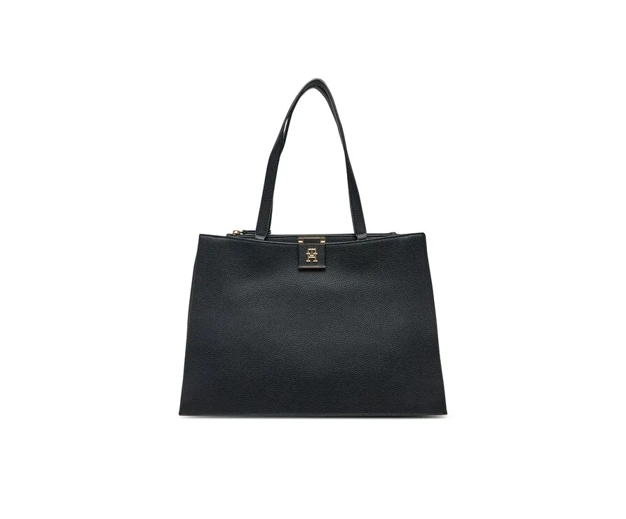 obrazek 1 Tommy Hilfiger Torebka Th Her Tote AW0AW17191 Czarny